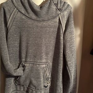 Roxy Heather Gray Knit Sweater
